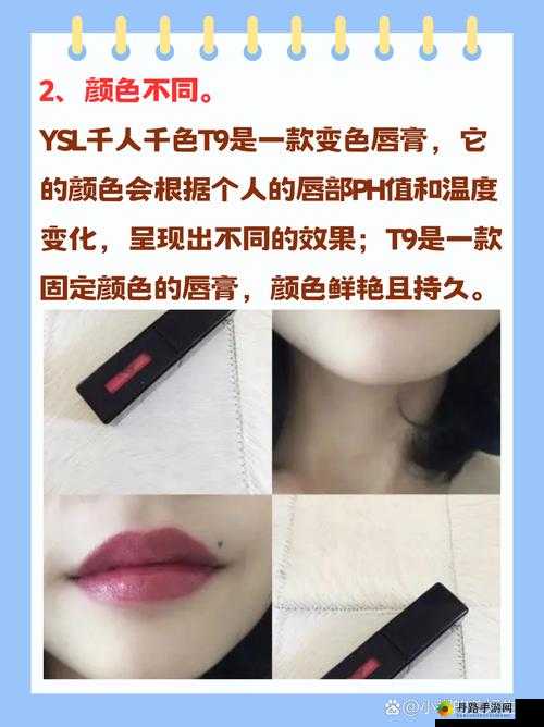 ysl 千人千色口红 T9 魅力无限