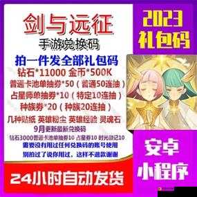 剑与远征 2023 新年礼包码大放送